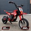 Скоростной электромотоцикл SX2468 24V 350W красный